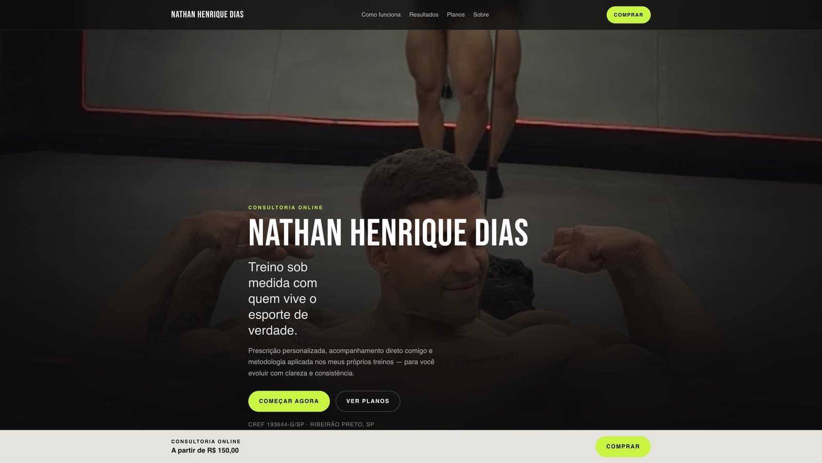 Nathan Henrique Dias - Personal Trainer